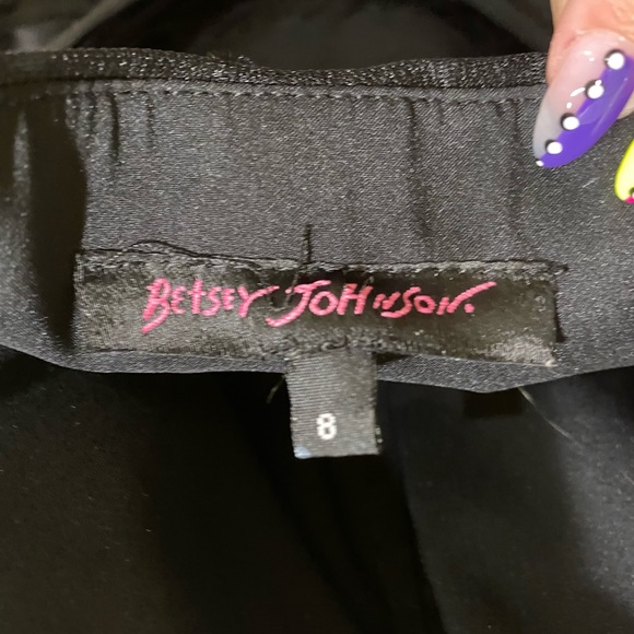 Betsey Johnson Ruffled Little Black Dress - Picture 3 of 5